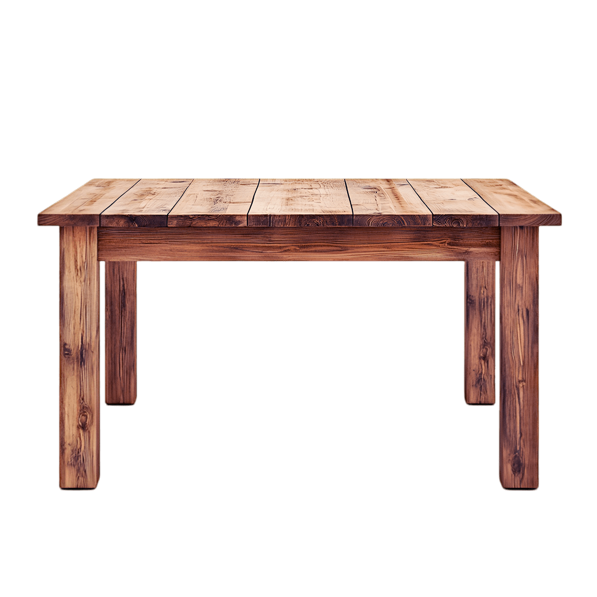Solid Wooden Dining Table - Image 2