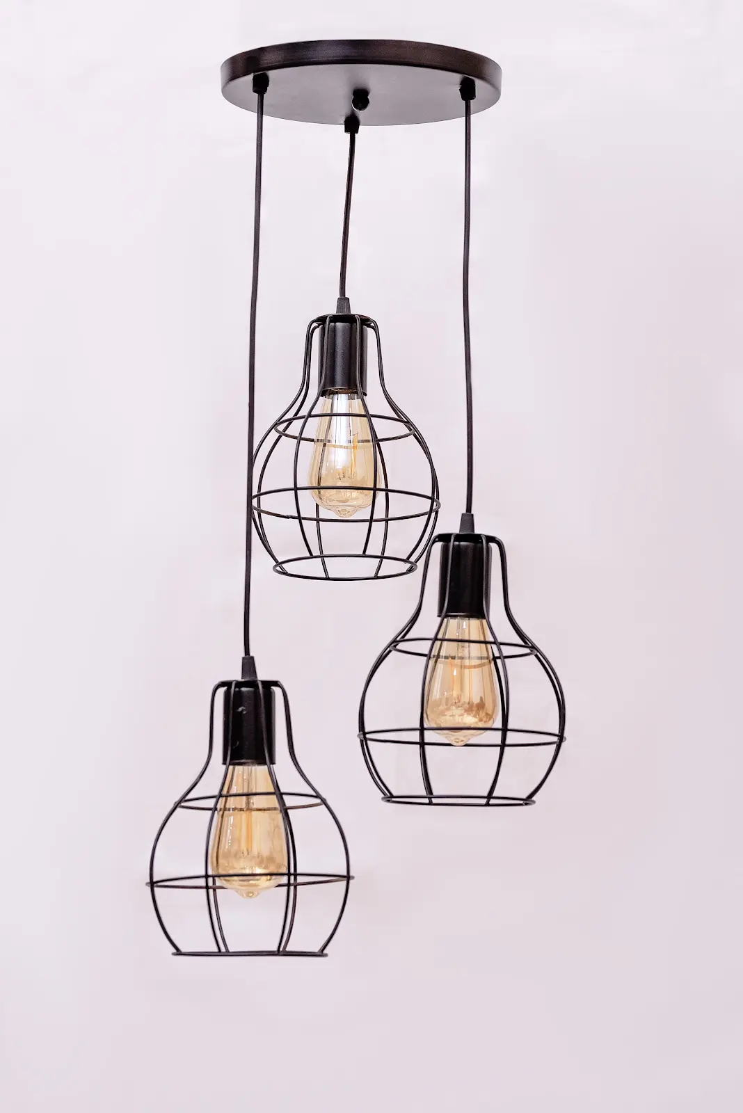 Contemporary 3-Light Pendant - Image 2