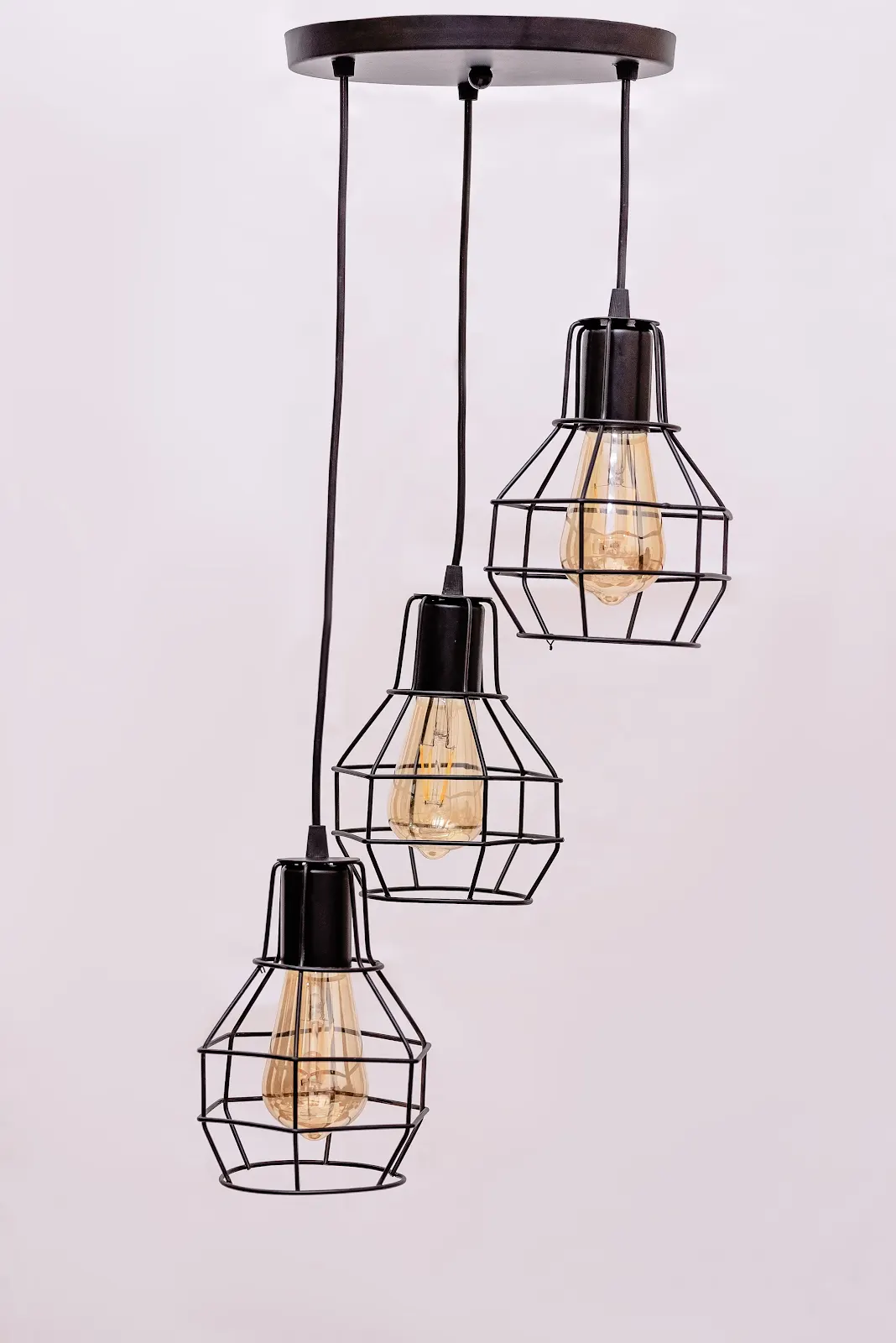 Contemporary 3-Light Pendant - Image 3