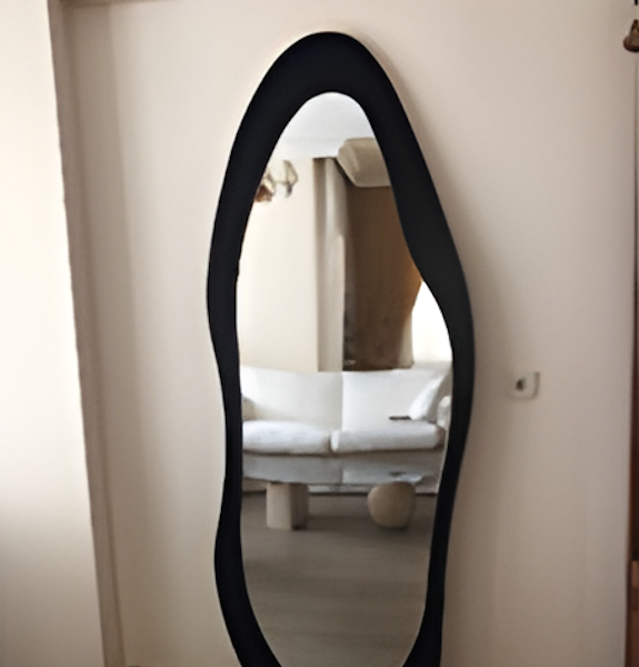 Mirror - 60 cm × 160 cm, Black