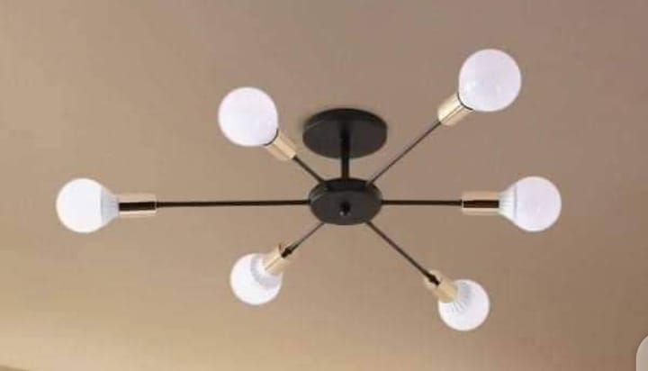Elegant 6-Light Ceiling Light - Image 2