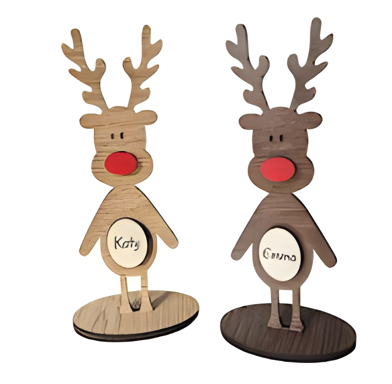 Personalized Deer Ornament