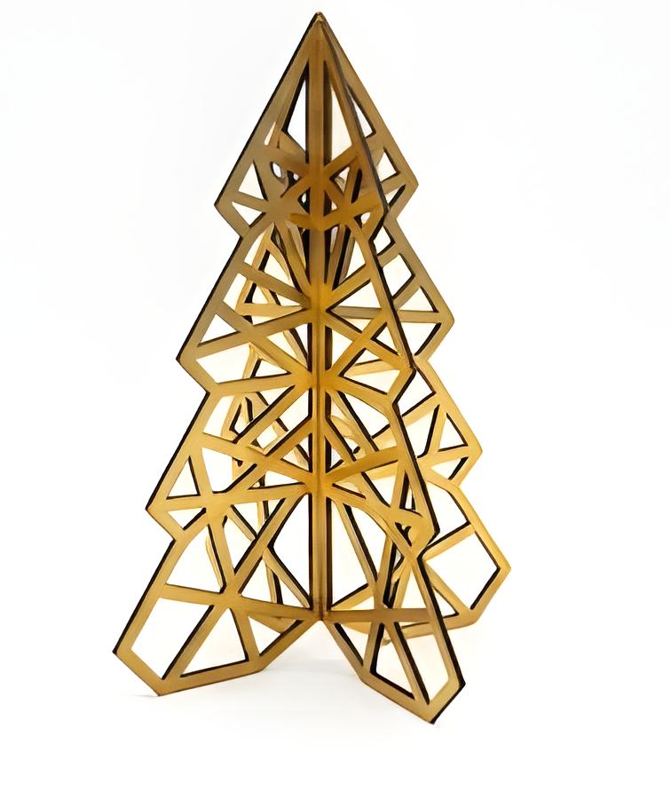 Modern Stackable Christmas Tree Ornament