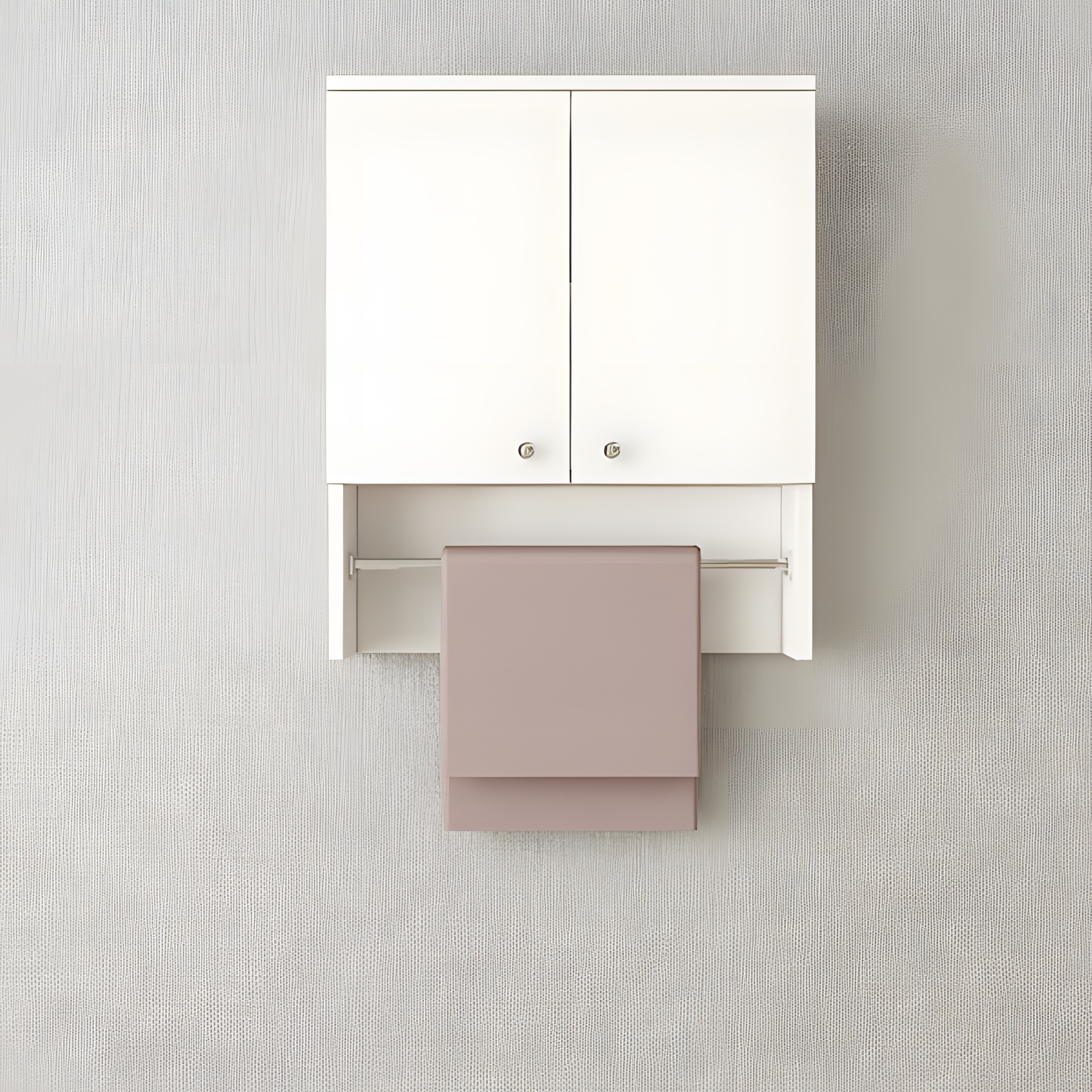 2 door bathroom unit, MDF wood