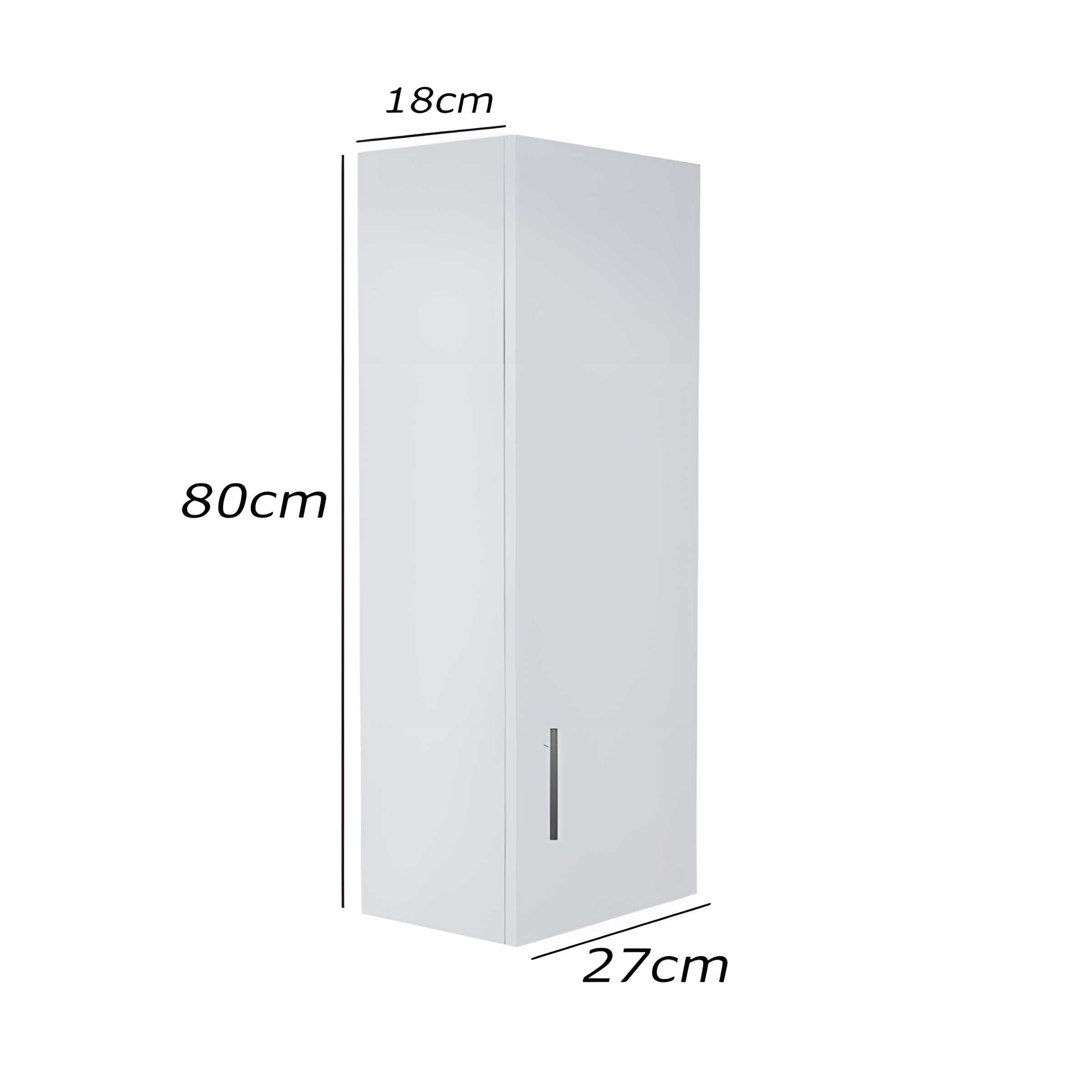 Bathroom unit, 1 door, MDF wood - Image 3