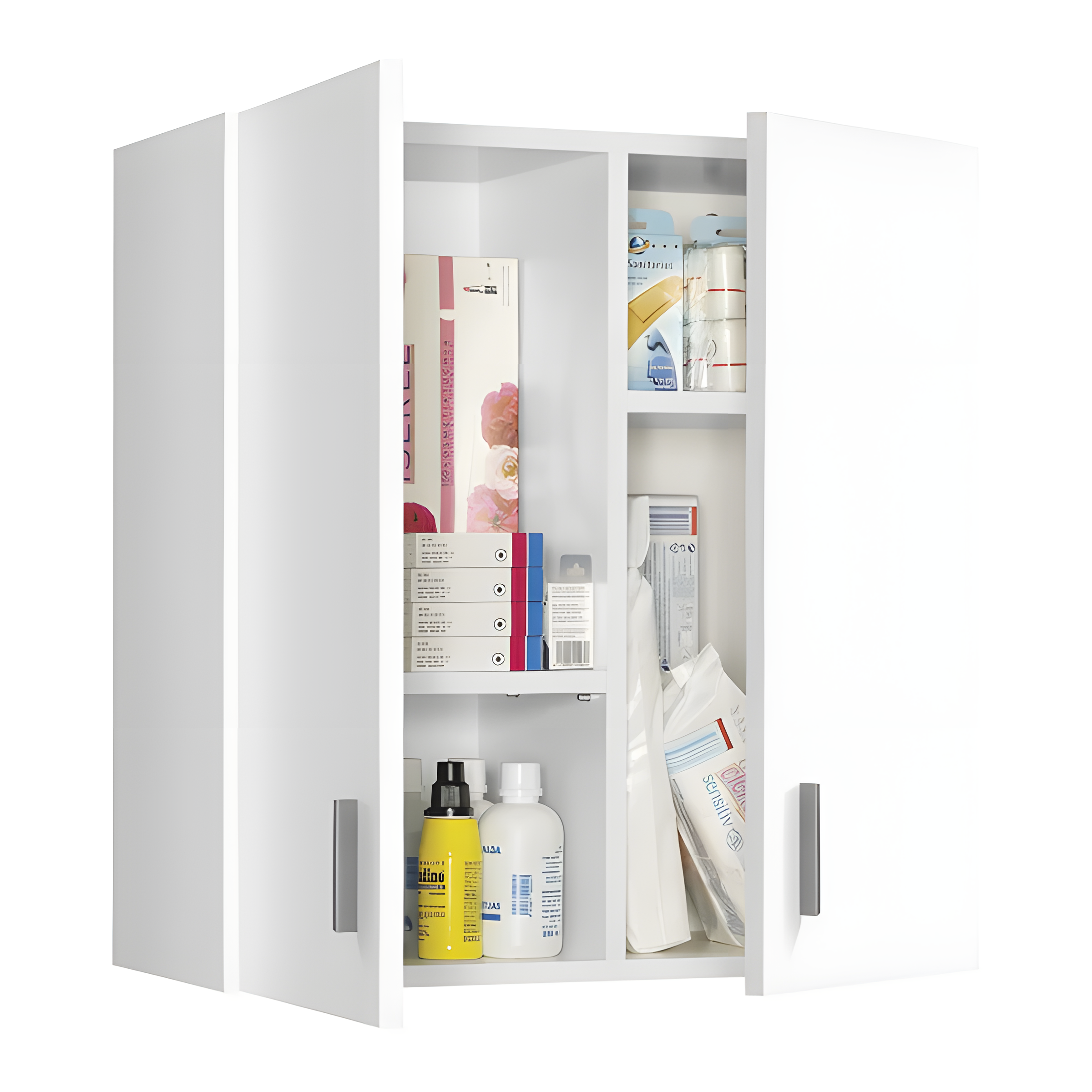 2 door bathroom unit, MDF wood - Image 2