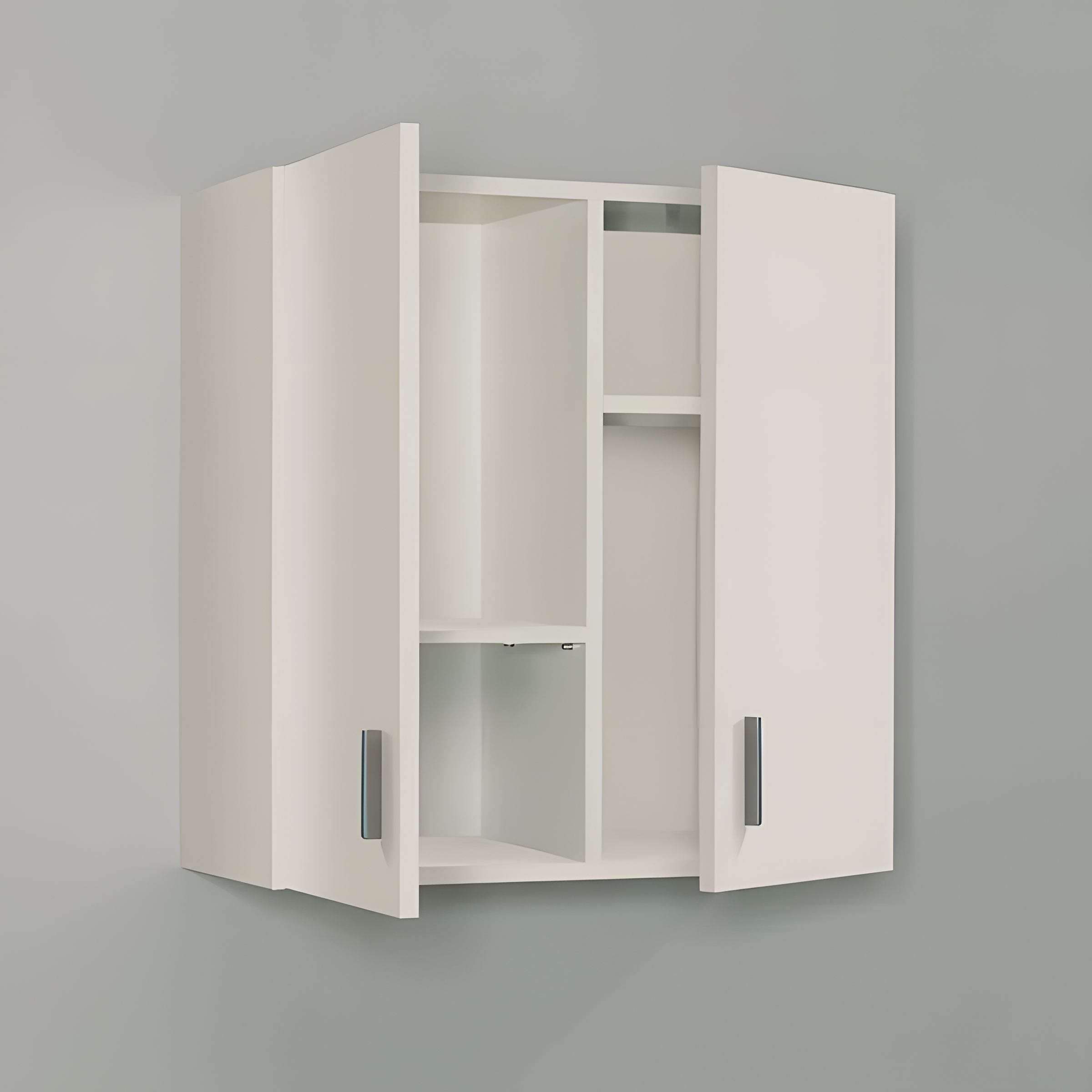 2 door bathroom unit, MDF wood