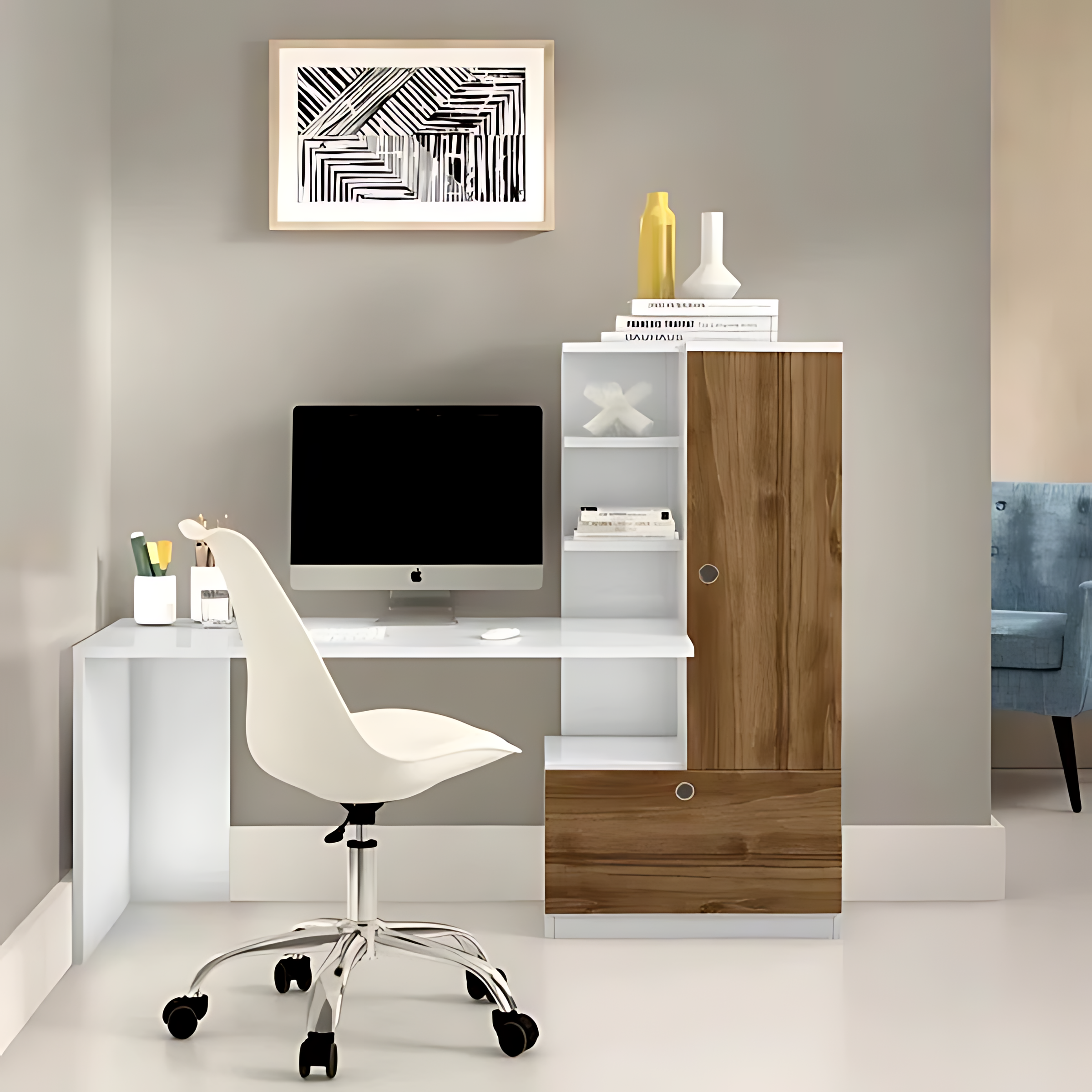 MDF wood desk