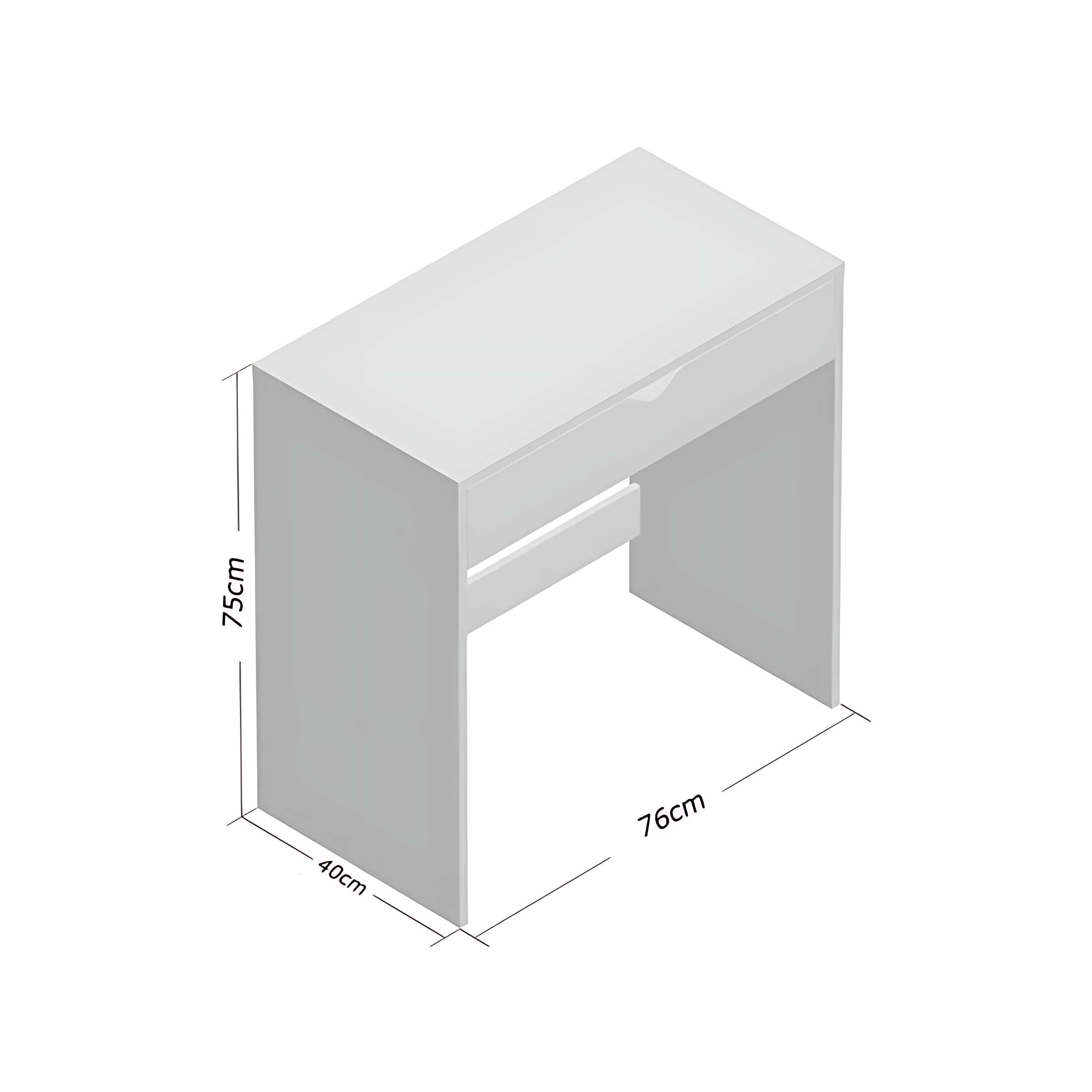 MDF wood desk - Image 3