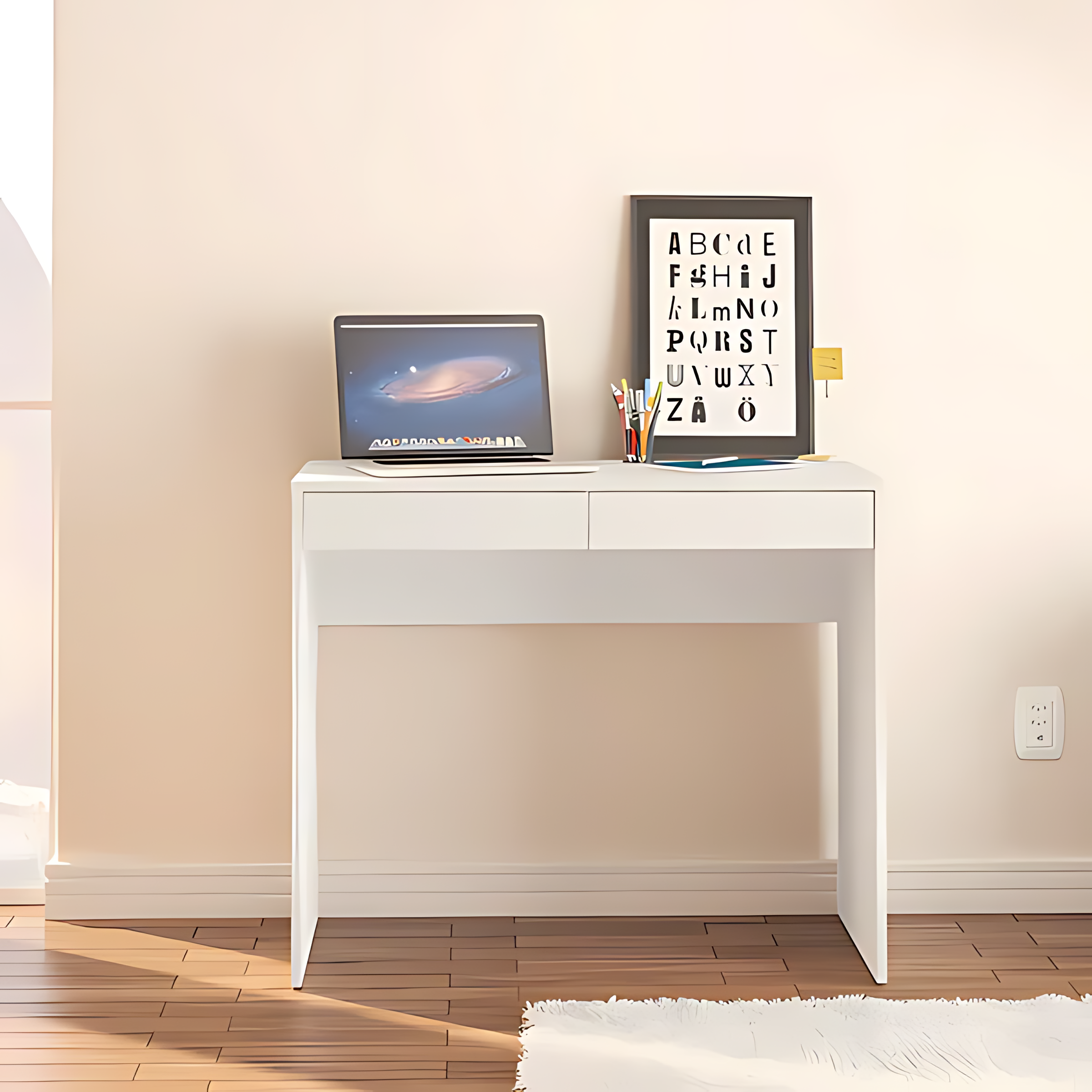 MDF wood desk