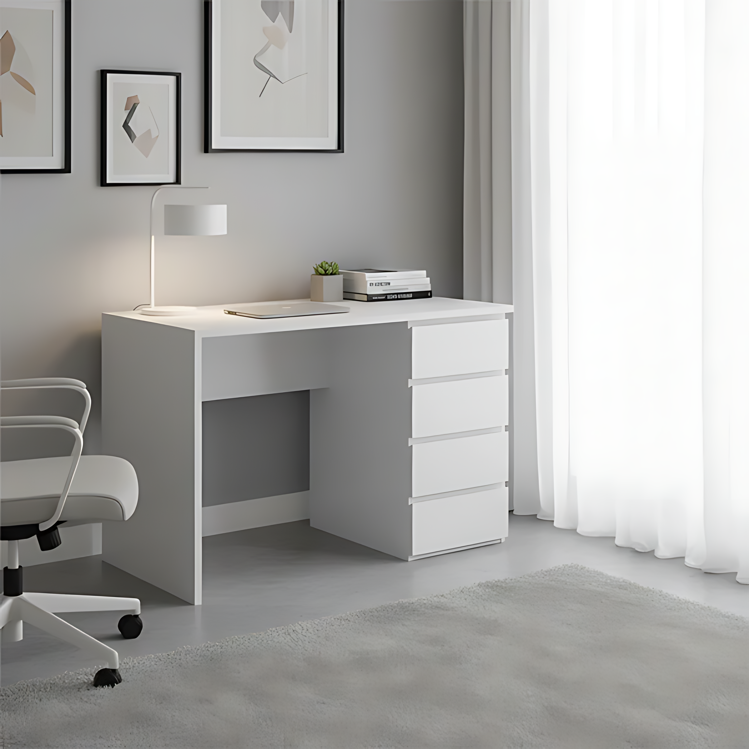 MDF wood desk