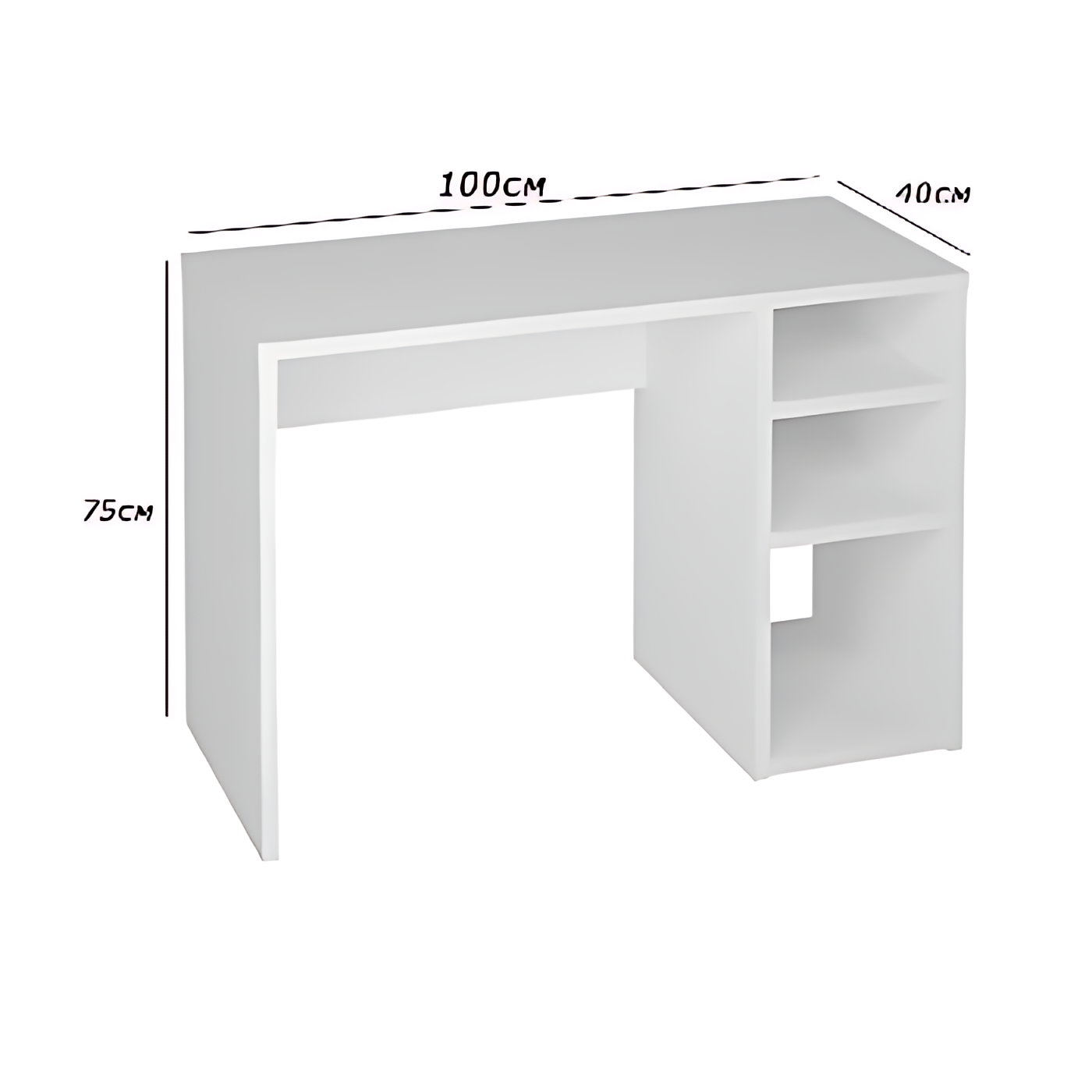 MDF wood desk - Image 2