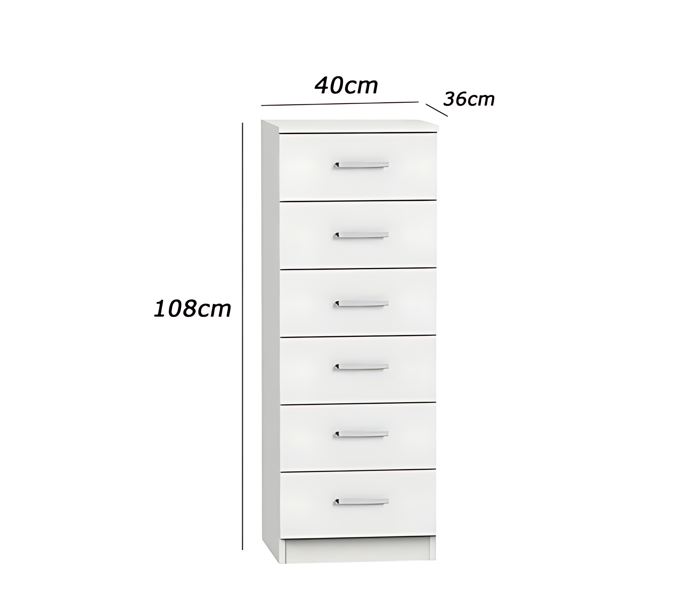 Modern MDF drawer unit - Image 2