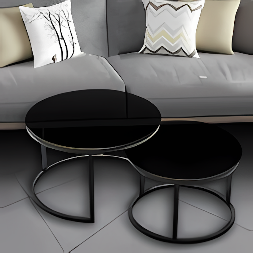 Coffee Table Set -Black
