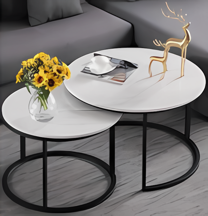 Coffee Table -Black & White