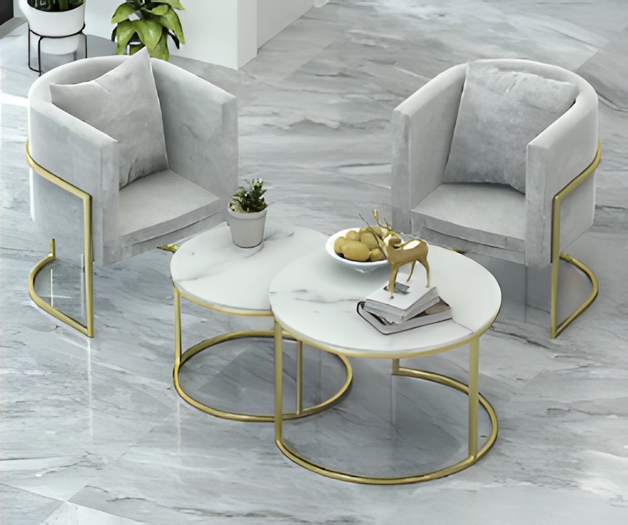 Living room Steel set
