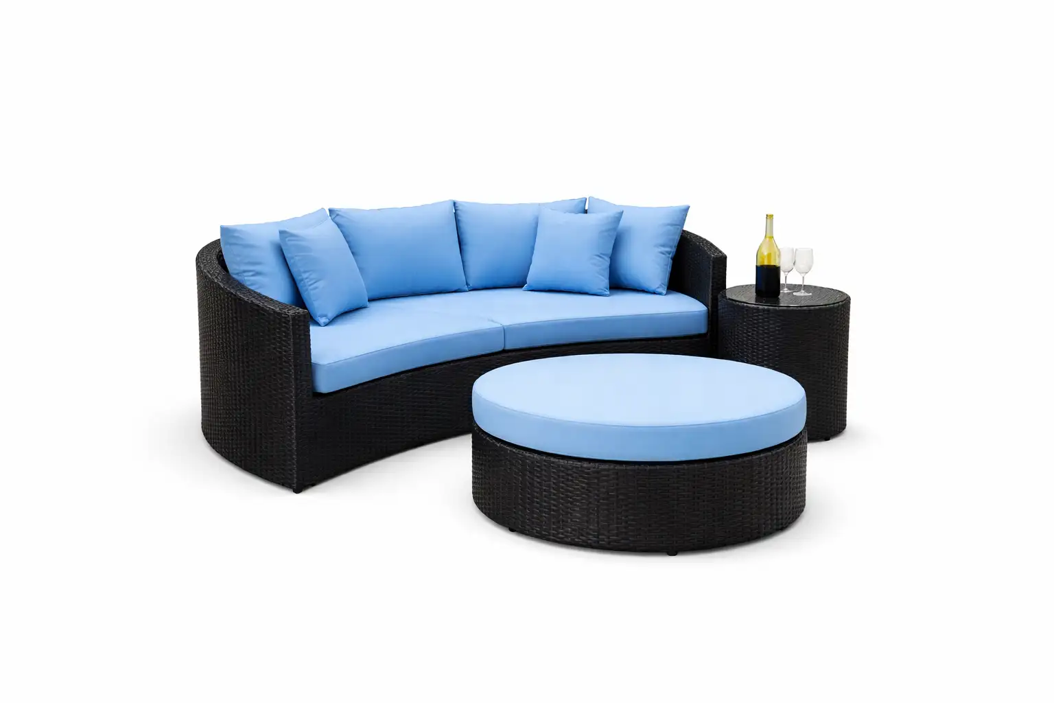 Black Blue Set