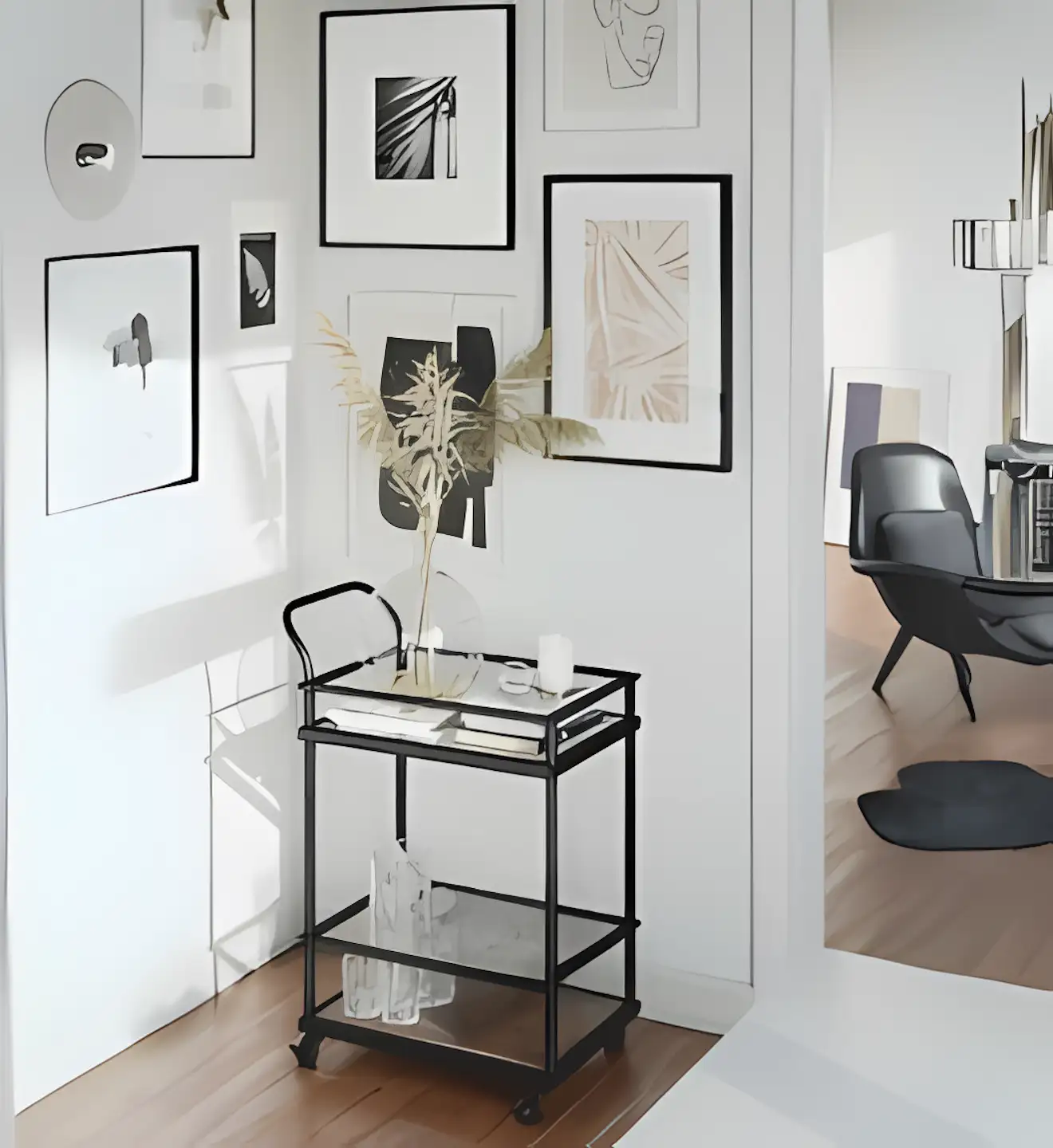 Serving Cart