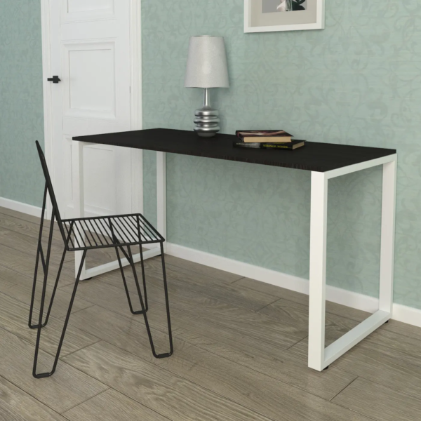 Modern Office Desk - Black & White