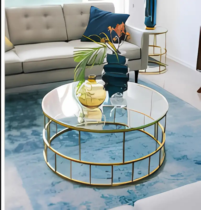 Coffee Table -Gold