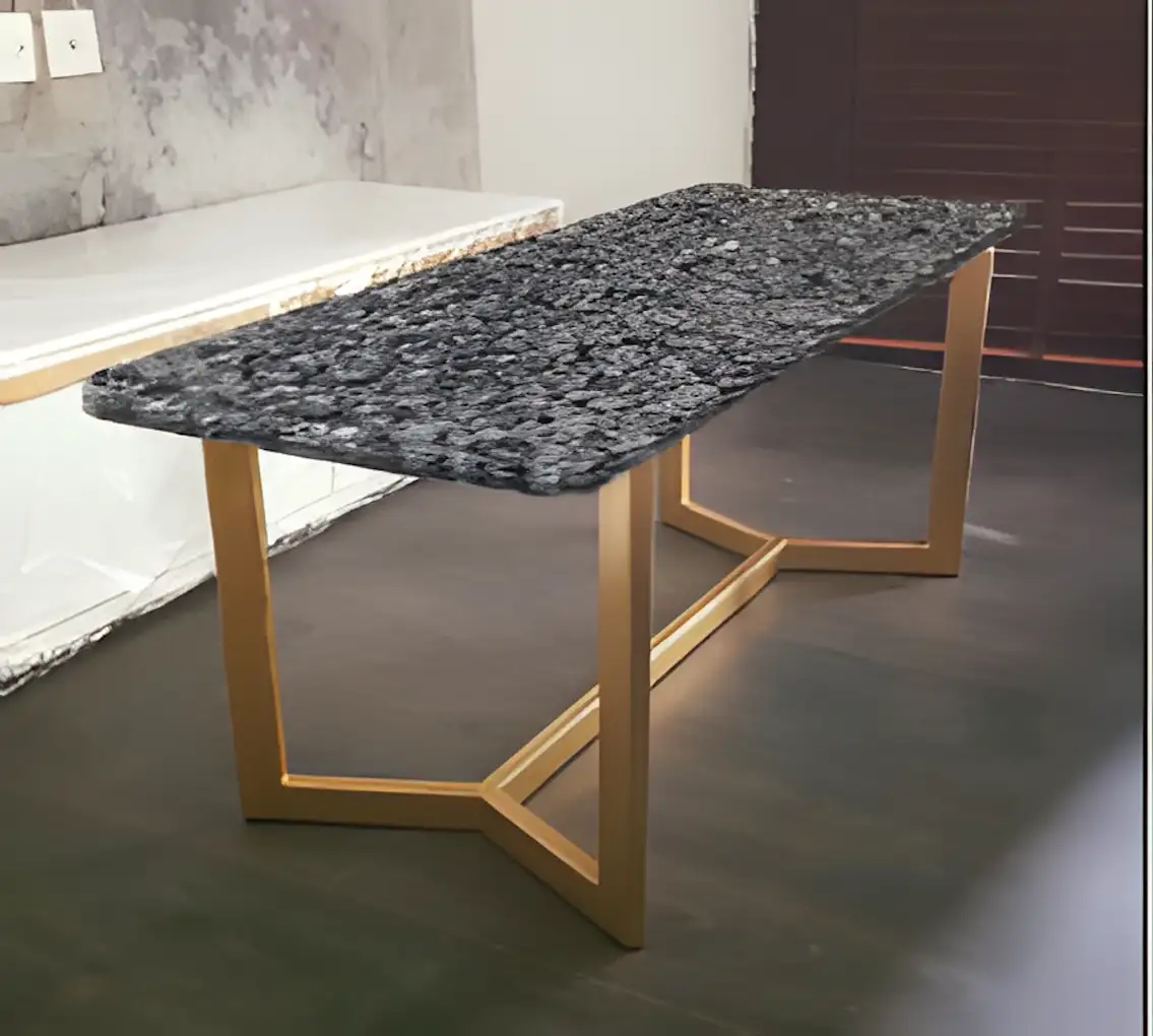 Dining Table -Gold