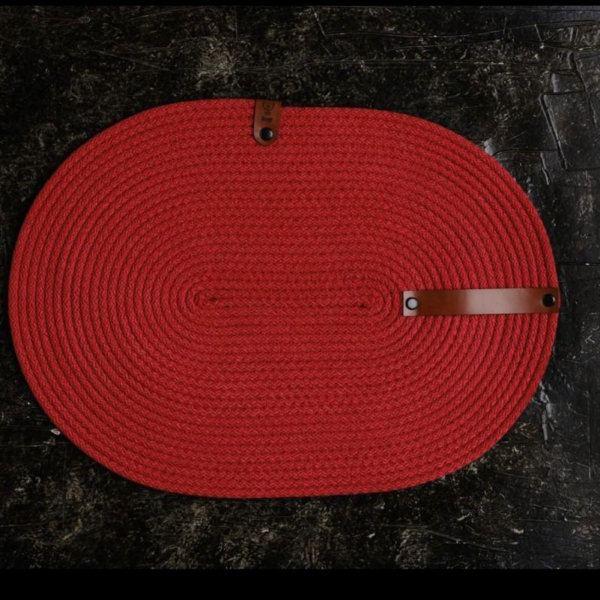 Ravoa Placemat VL-WI-780556 - 40 × 32 cm., red
