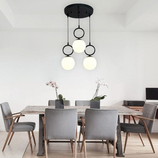 Elegant 3-Light - Black & White