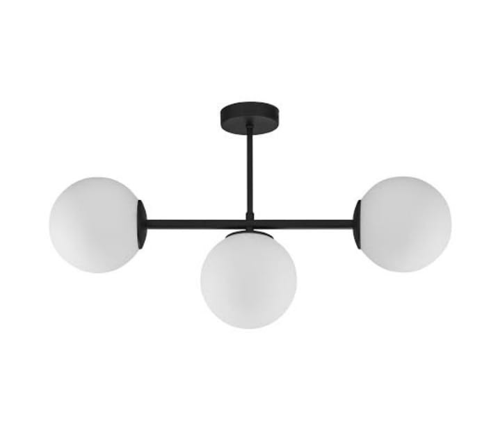 Contemporary 3-Light Linear Chandelier - Image 2