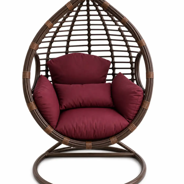 Hanging Egg Swing - Brown