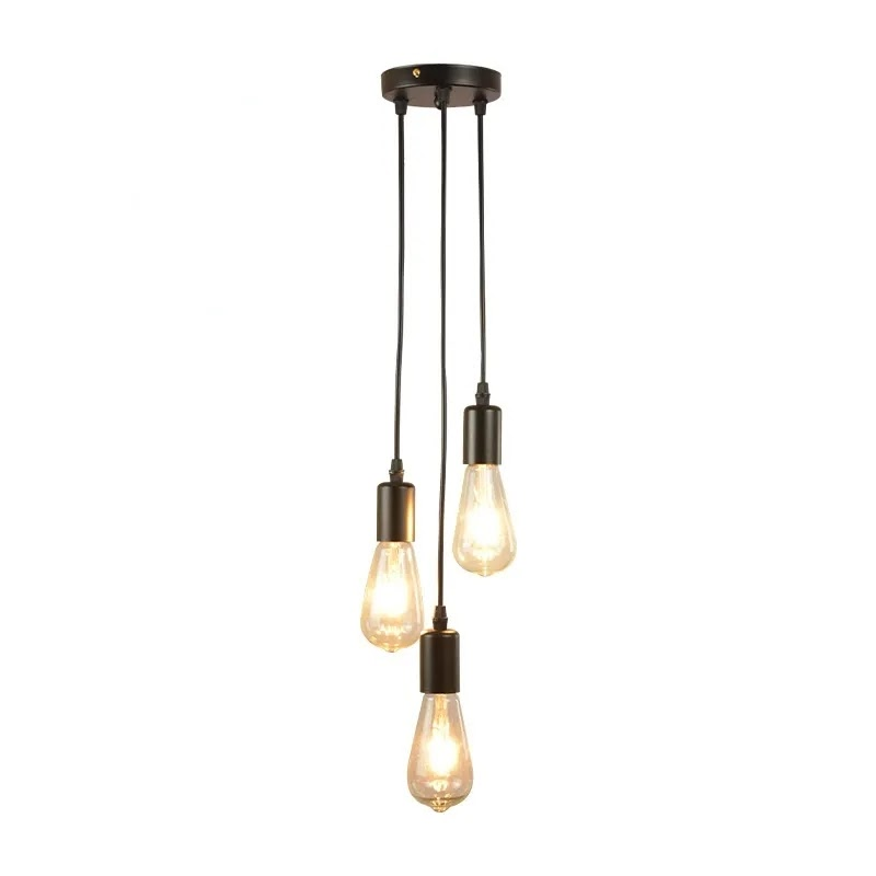 Contemporary 3-Light Slim Chandelier