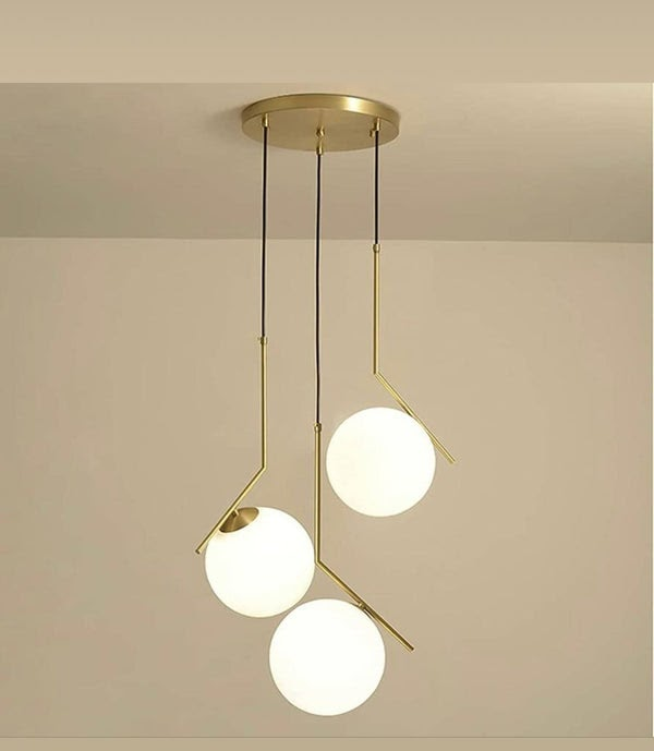 Luxury 3-Light Square Chandelier