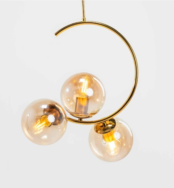 Elegant 3-Light Pendant Chandelier