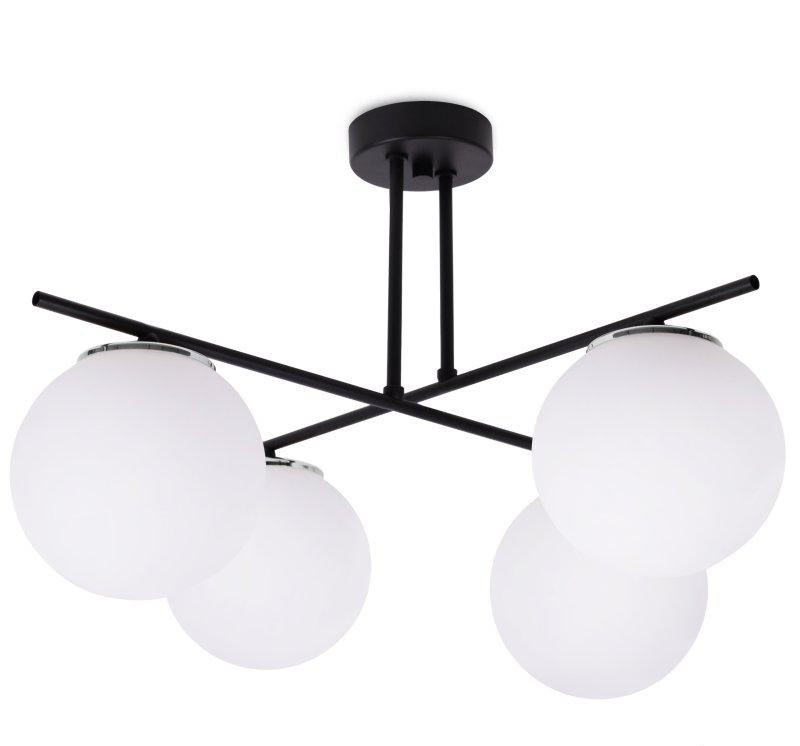 Contemporary 4-Light Square Chandelier