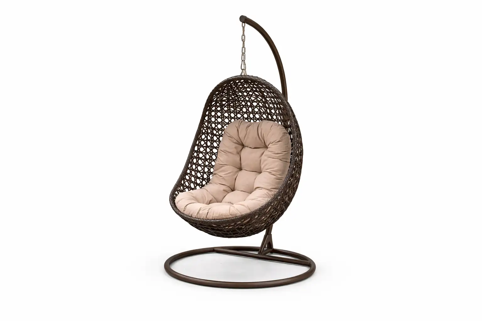 Single Hanging Chair with Stand