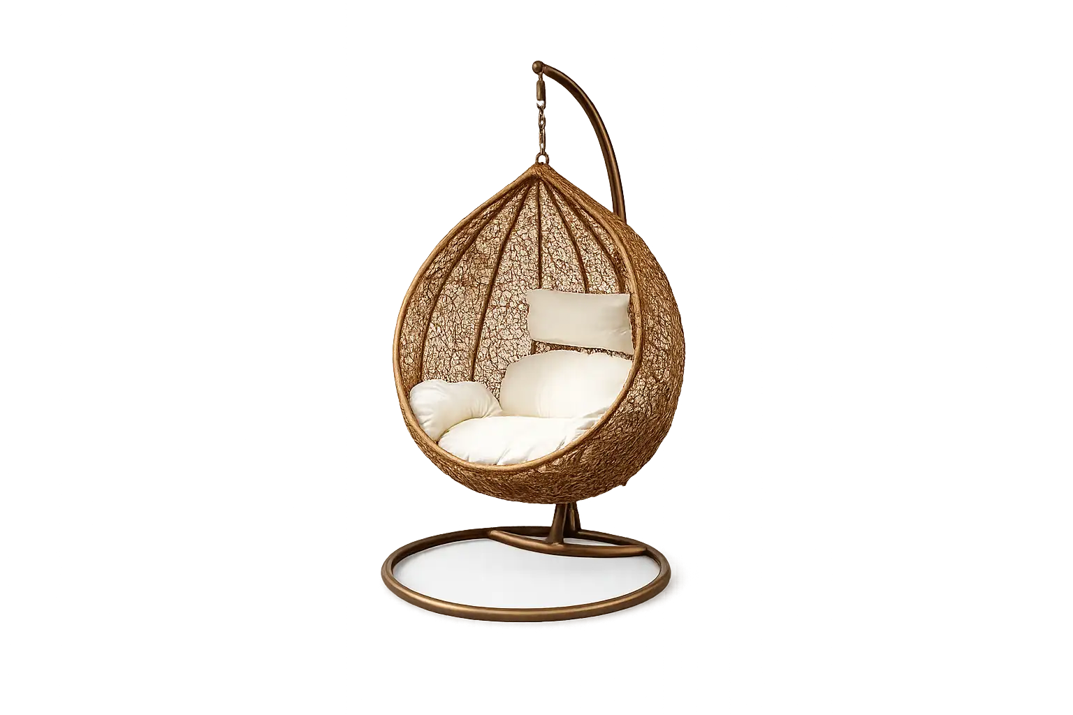Brown Single Hanging Chair