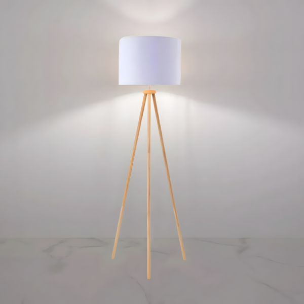 Modern Floor Lamp - White
