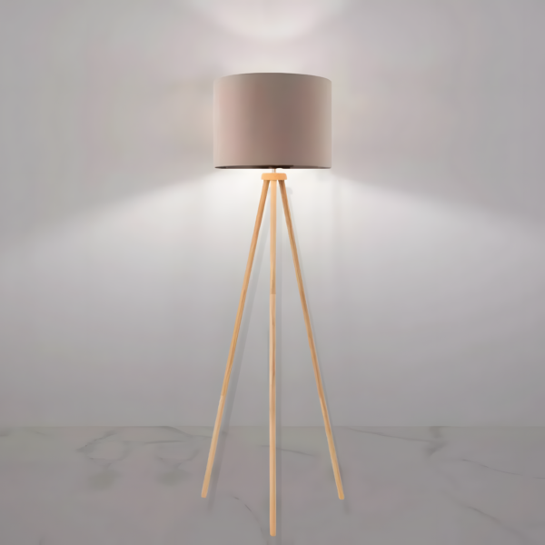 Modern Floor Lamp - Brown