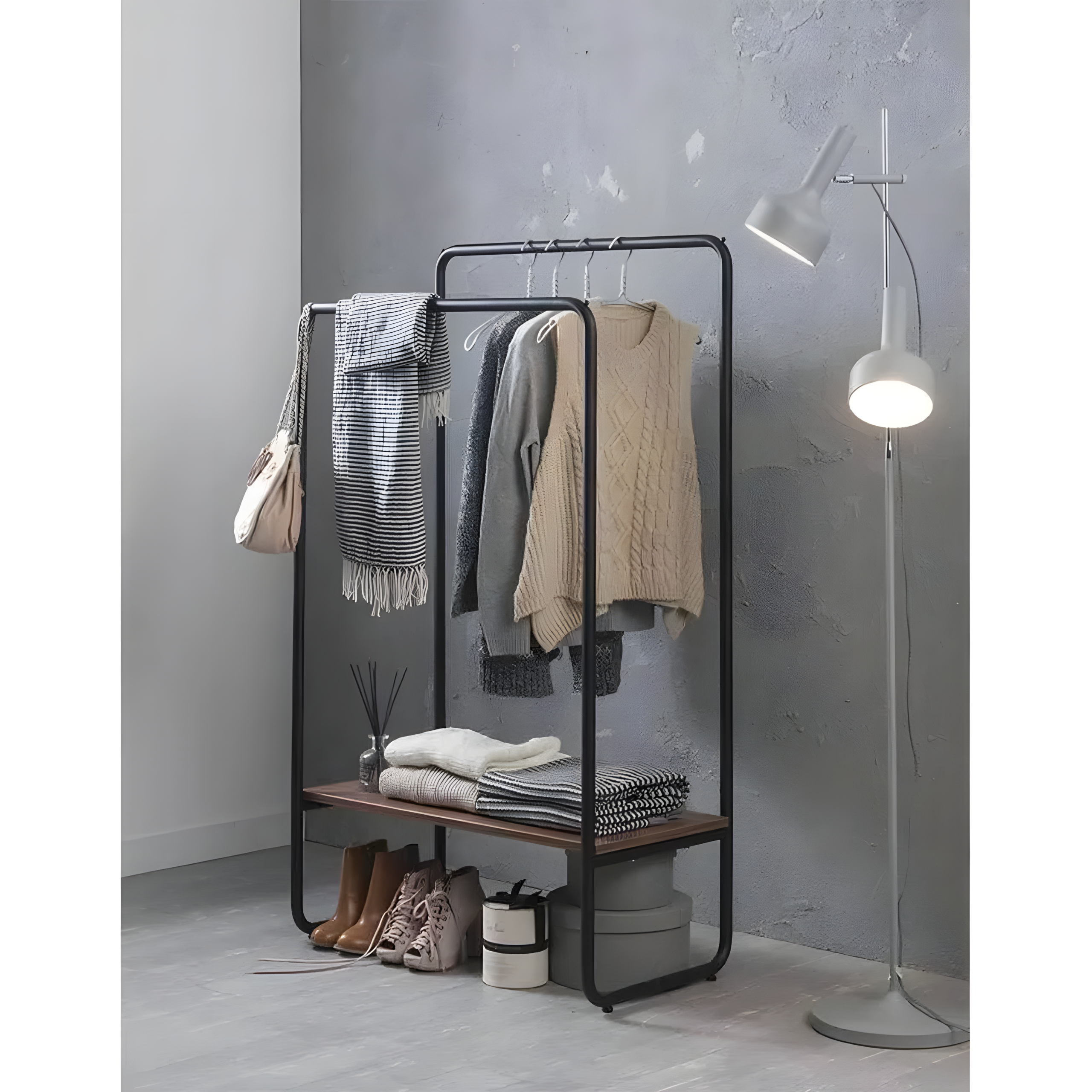 Black Clothes Rack