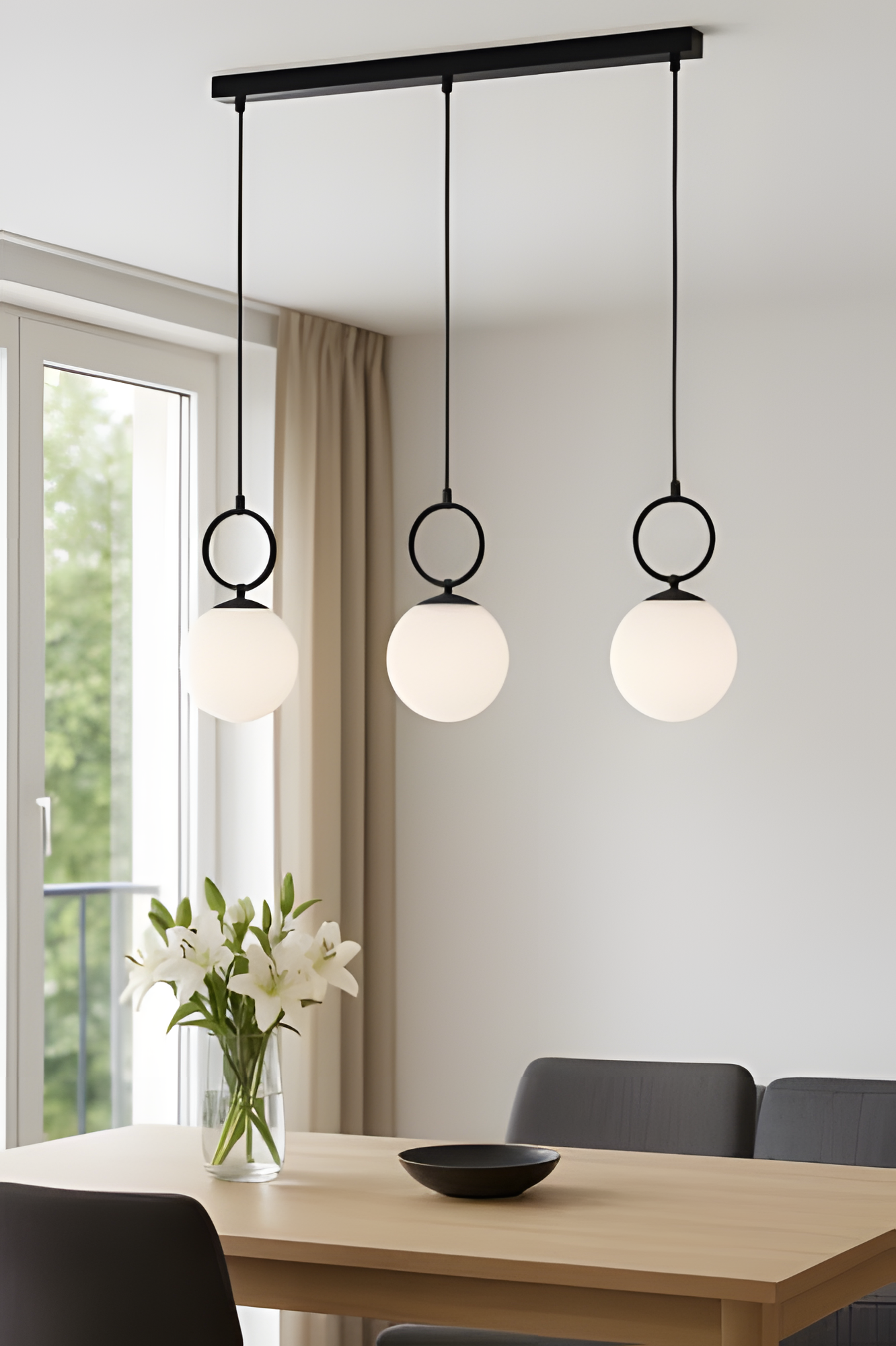 Sleek 3-Light Pendant - Image 2