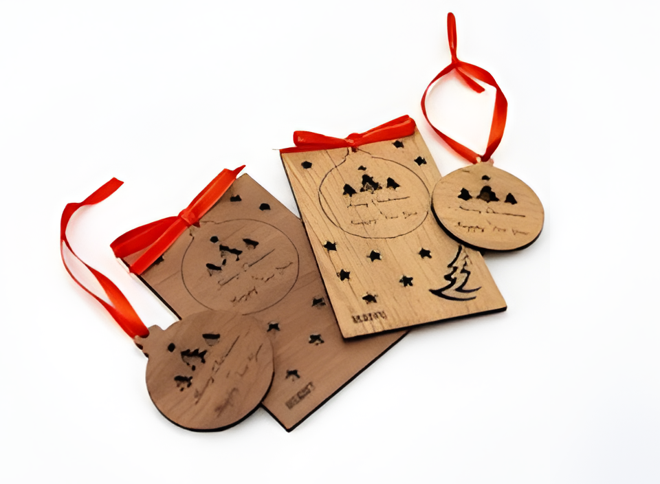 Layered Christmas Tree Decoration