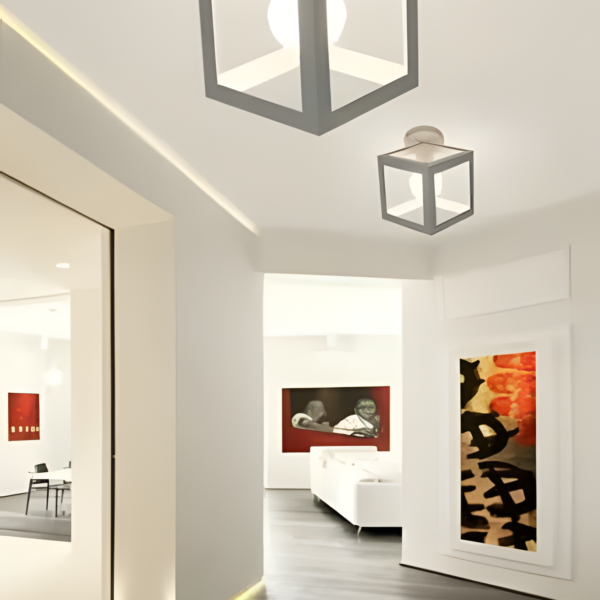 White Ceiling Lamp - White