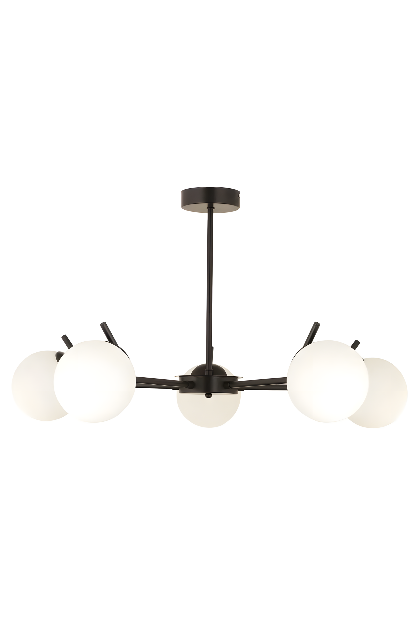Modern-Light Geometric Chandelier - Image 2