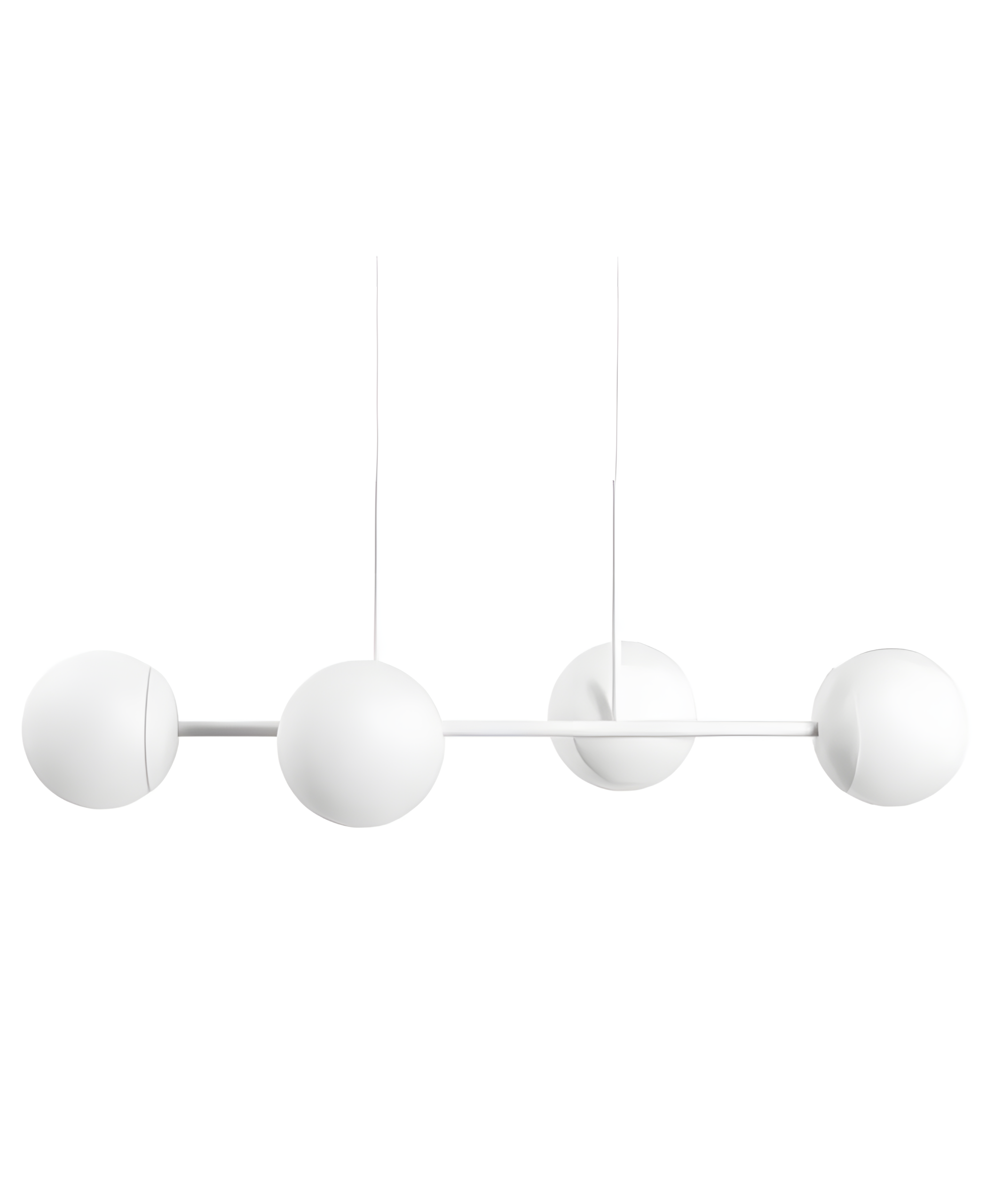 Modern 4-Light Minimalist Chandelier