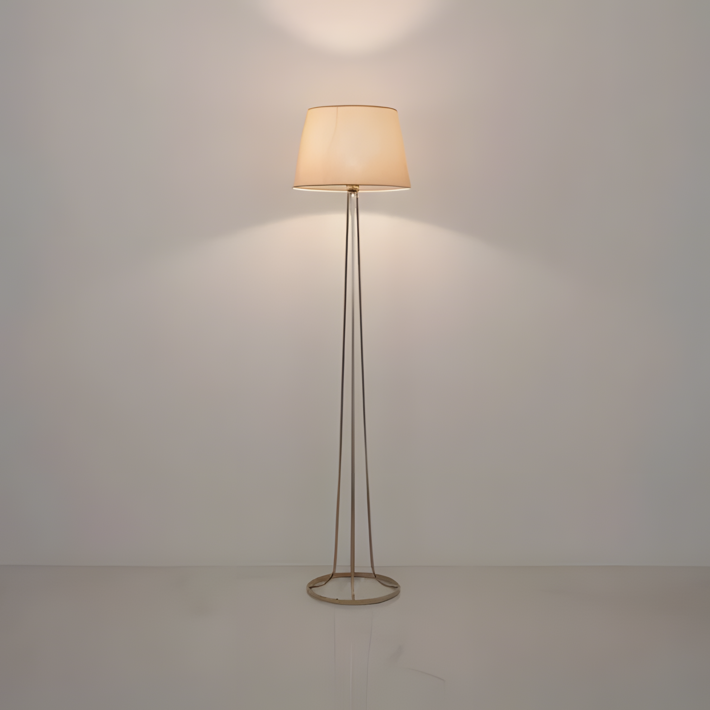Elegant Gold Floor Lamp - Image 2