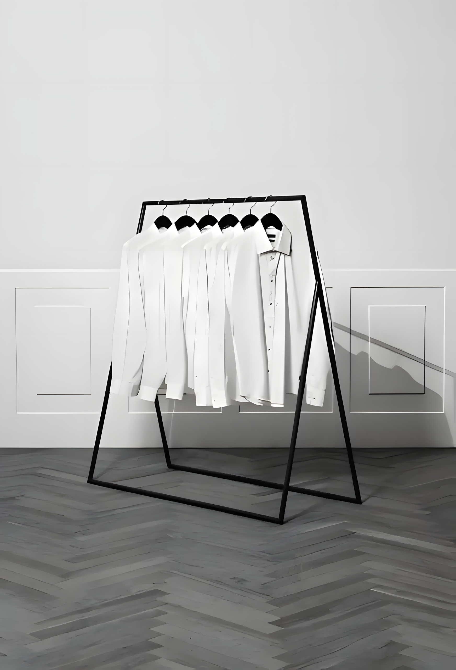 Manzzeli A-Frame Garment Rack Stand