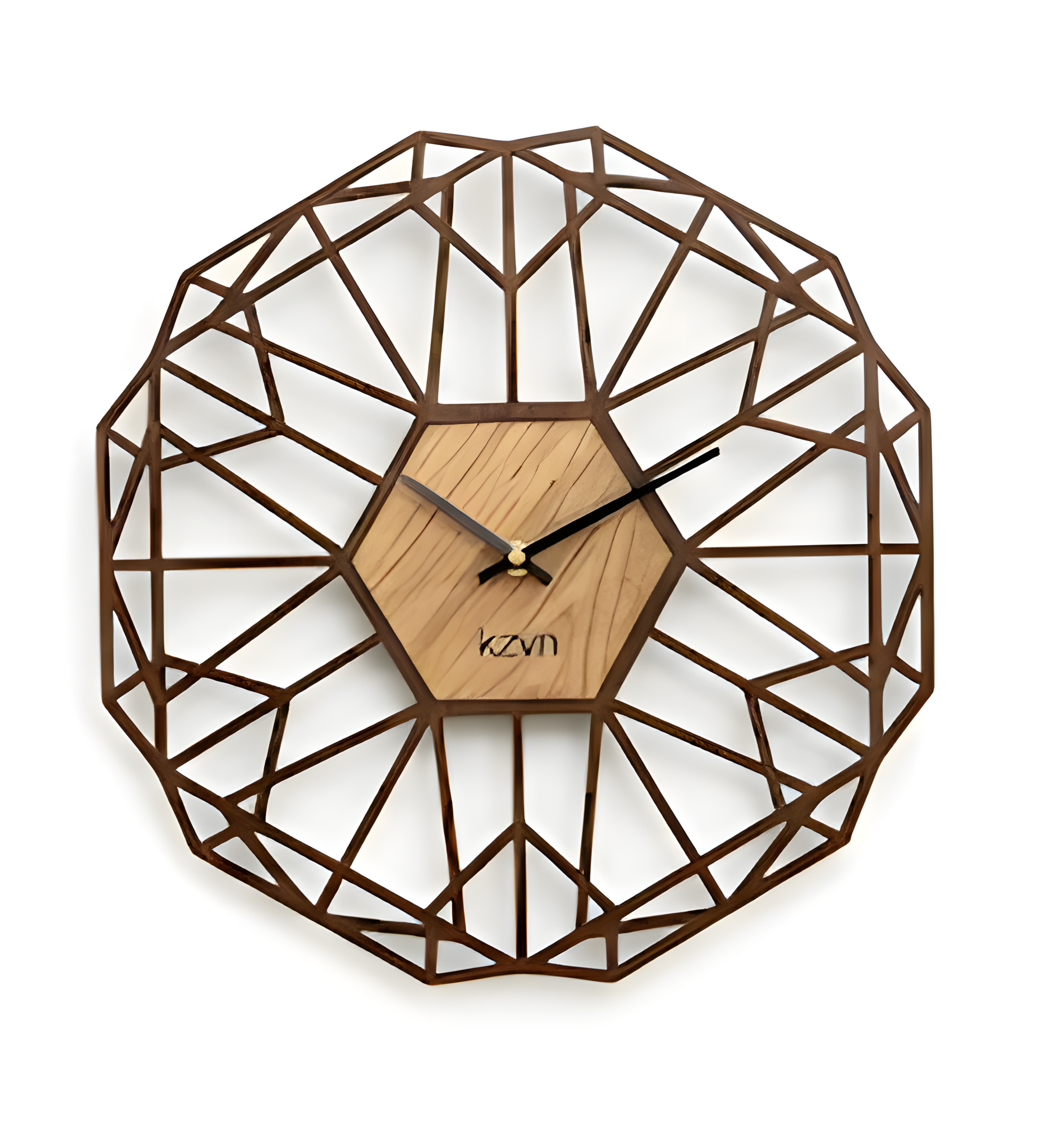 Modern Geometric Wall Clock