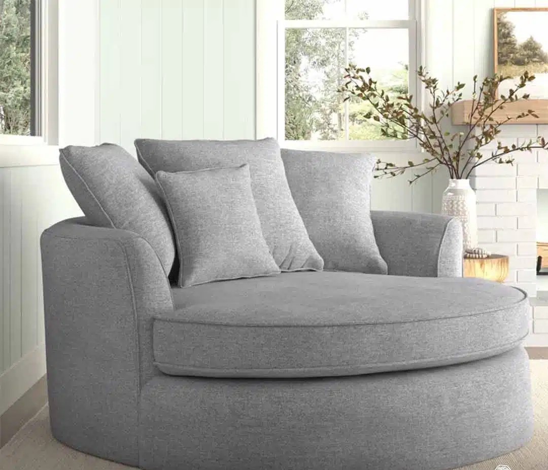 Round Oversized Swivel/Lounge Chair