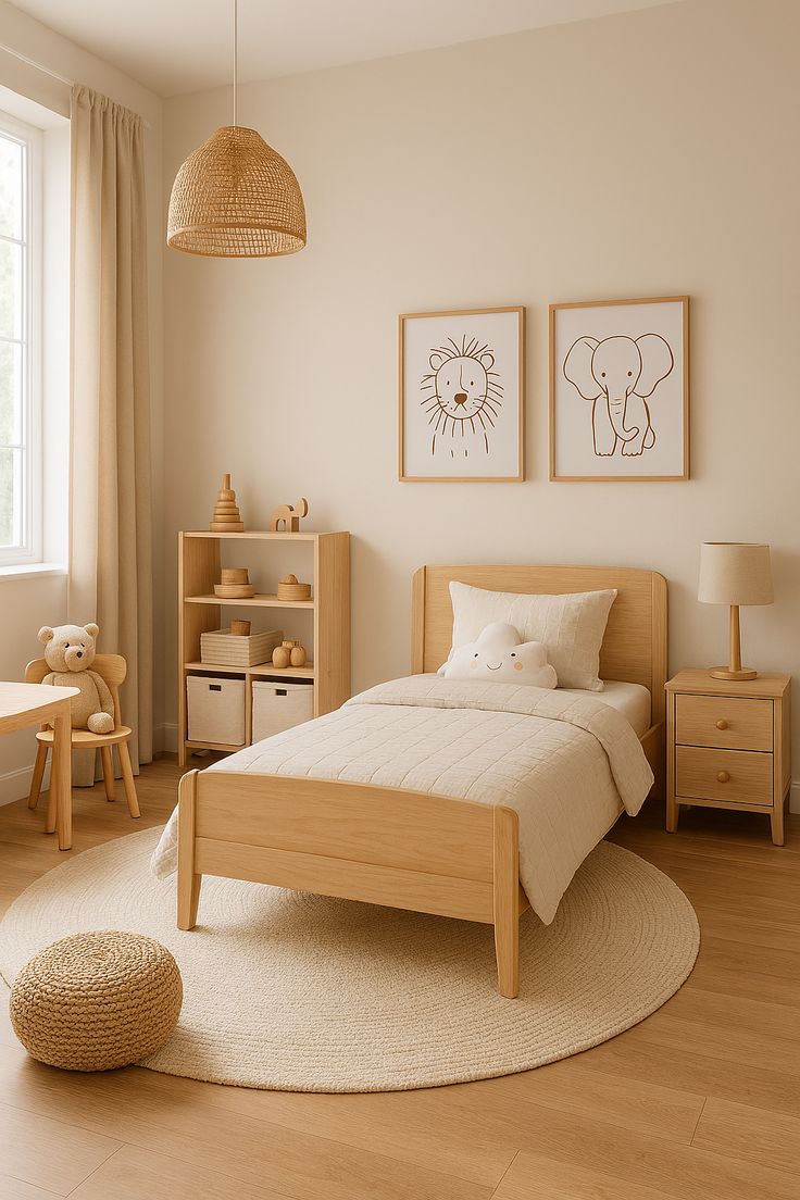 Modern Wooden Bed