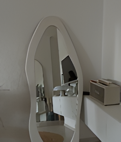 Mirror - 60 cm × 160 cm, White