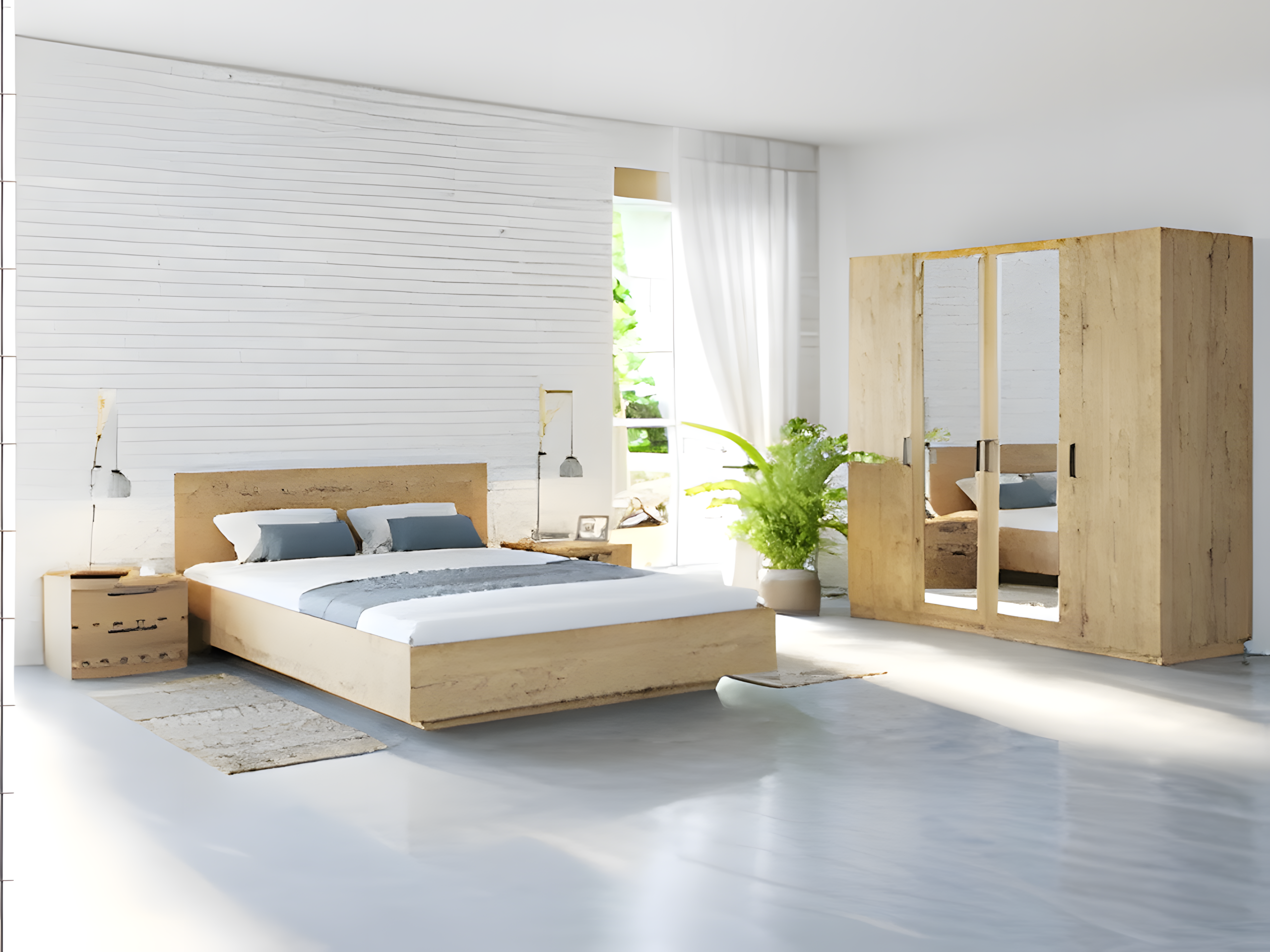 Bedroom Set - 4 Pieces - Image 2